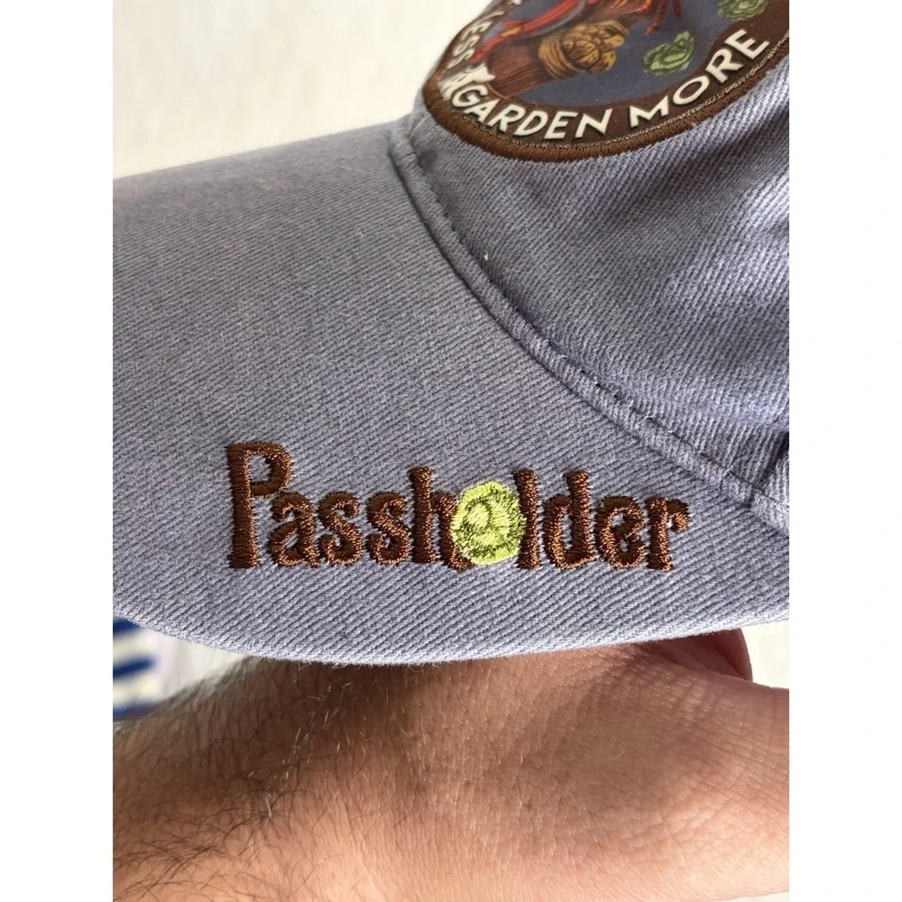 Disney Passholder Hat 2019 EPCOT Flower & Garden More Festival Goofy Worry Less